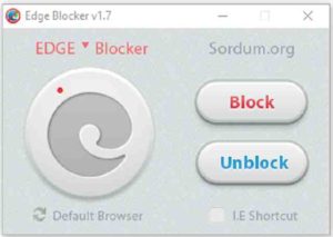 تحميل برنامج Edge Blocker أفضل برنامج لحظر المتصفح الإفتراضي "Microsoft Edge" للويندوز 10 Edge Blocker