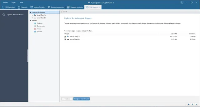 أفضل أداة لتحسين أداء أقراص SSD - Auslogics SSD Optimizer